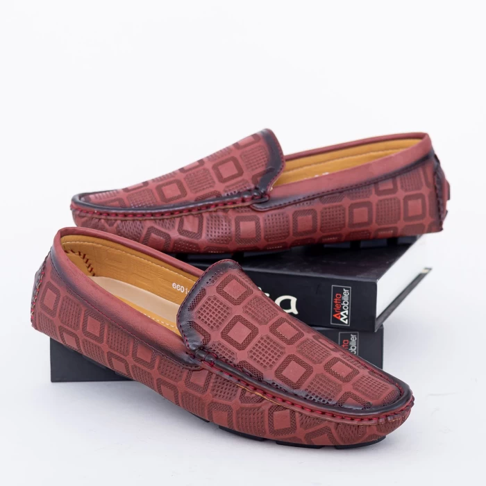 Pantofi Barbati 6601-5 Rosu Freefreeh