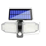 Lampa Solara Tip Proiector Led cu senzor de miscare GALA21-429 Galasun