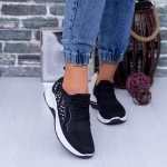 Pantofi Sport Dama 5223 Negru Fashion