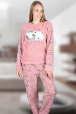 Pijama Dama Cocolino 5014 Roz Fashion