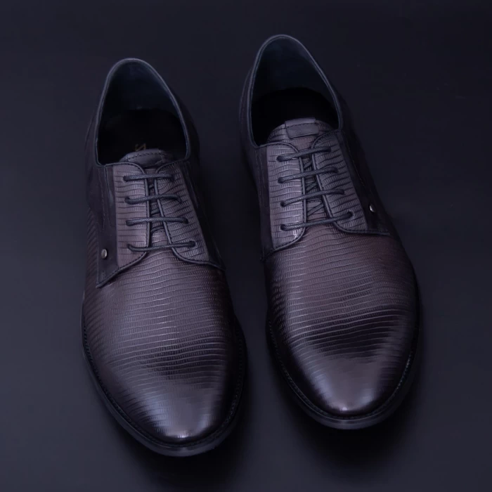 Pantofi Barbati din piele naturala Y053A-08F Negru Mei