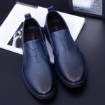 Pantofi Barbati din piele naturala KL60803 Blue » MeiMall.Ro