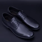 Pantofi Barbati din piele naturala K3505 Black » MeiMall.Ro