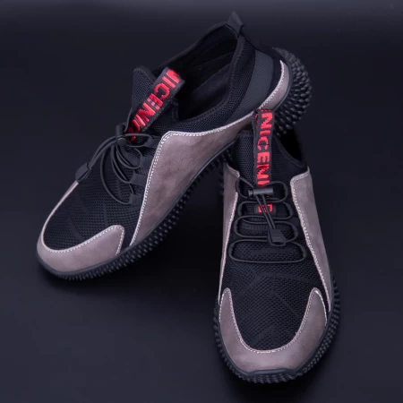 Pantofi Sport Barbati 8801 Grey » MeiMall.Ro