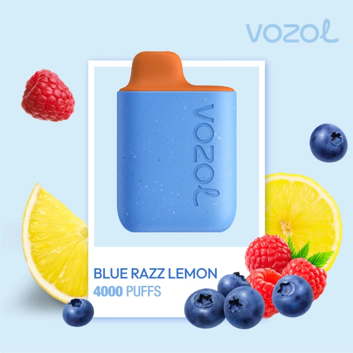 Tigara electronica de unica folosinta STAR4000 BLUE RAZZ LEMON VOZOL