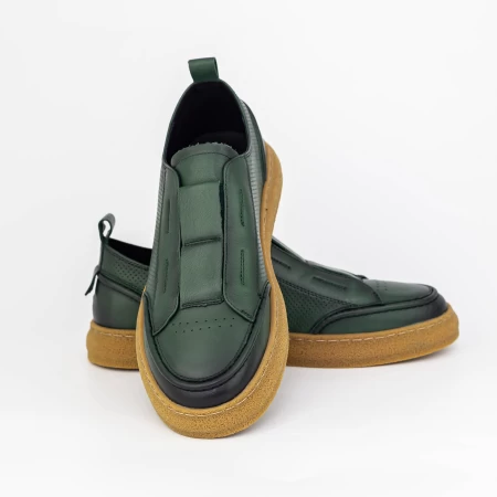 Pantofi Casual Barbati 8689 Verde » MeiMall.Ro