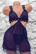 Lenjerie intima sexy tip rochie J-92 » MeiMall.Ro