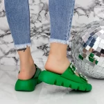 Papuci Dama 2WS10 Verde » MeiMall.Ro