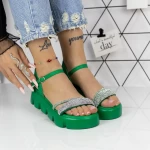 Sandale Dama 2HXS17 Verde » MeiMall.Ro