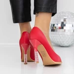 Pantofi Stiletto 3DC50 Rosu » MeiMall.Ro
