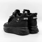 Pantofi Sport Dama cu Platforma 3YJA5 Negru » MeiMall.Ro