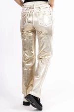Pantaloni Dama HM6570-2 Bej-Auriu » MeiMall.Ro