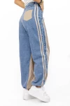 Pantaloni Dama 1938 Bej-Albastru Kikiriki