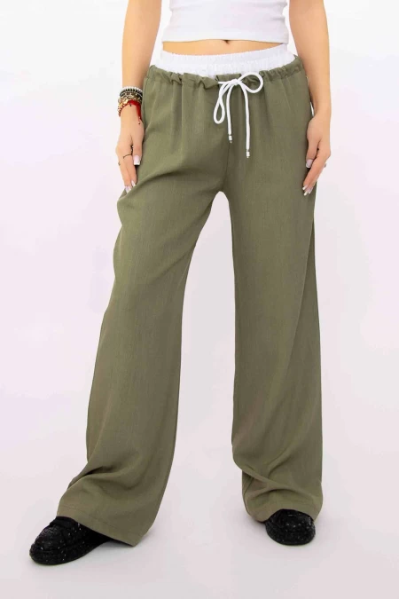 Pantaloni Dama 3297 Verde Alexa
