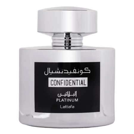Apa de Parfum Confidential Platinum PLU00031 Lattafa