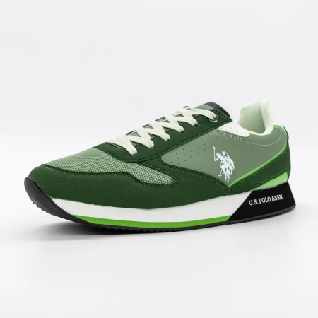 Pantofi Sport Barbati NOBIL003C Verde inchis-Verde des... » MeiMall.Ro