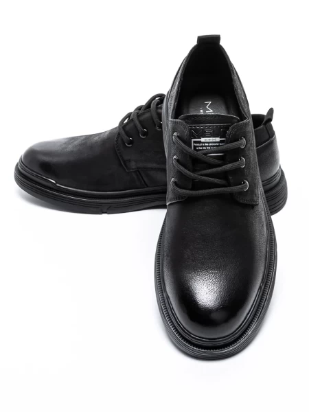 Pantofi Barbati din piele naturala  806003 Negru » MeiMall.Ro