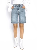 Blugi Scurti Dama RF127 ALBASTRU | MINA