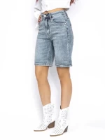 Blugi Scurti Dama RF127 ALBASTRU | MINA
