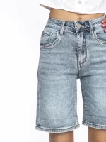 Blugi Scurti Dama RF127 ALBASTRU | MINA