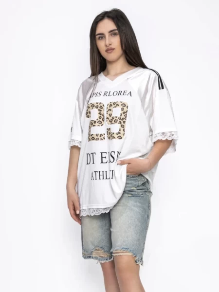 Tricou Dama VMCF6260 ALB | KIKIRIKI