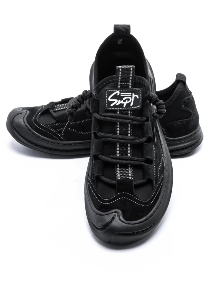 Pantofi Casual Barbati 7087 Negru » MeiMall.Ro