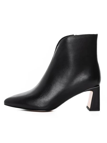 Botine Dama cu toc gros 2091-5-61A Negru » MeiMall.Ro
