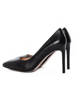 Pantofi cu Toc subtire SS0832-081-YP01 Negru (A22) Jose Simon