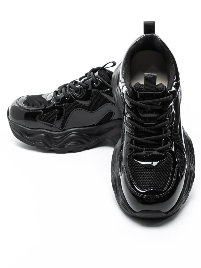 Pantofi Sport Dama din piele naturala 919-1 Negru | Ad... » MeiMall.Ro
