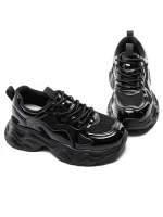 Pantofi Sport Dama din piele naturala 919-1 Negru | Ad... » MeiMall.Ro