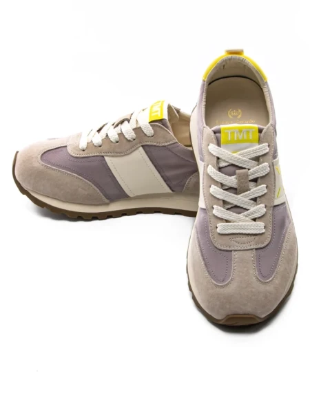 Pantofi Sport Dama din piele naturala KM7731 PURPLE | FRANCO GERARDO