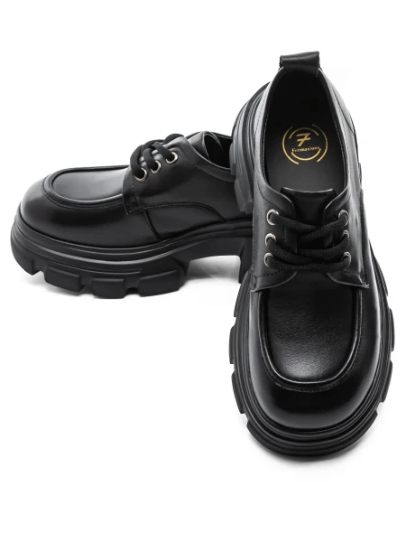 Pantofi Casual Dama din piele naturala KM1606 Negru | ... » MeiMall.Ro