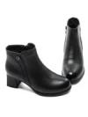 Ghete Dama din piele naturala 8858 BLACK | ADVANCER