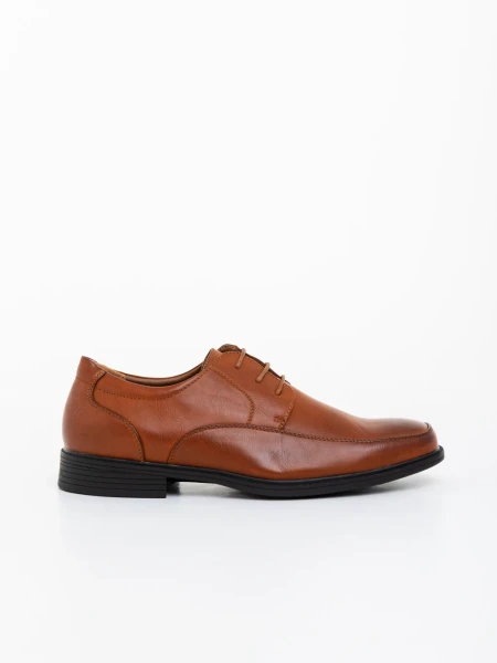 Pantofi barbati camel din piele ecologica Domingo