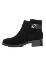 Ghete Dama din piele naturala R52131-35 BLACK | ADVANCER