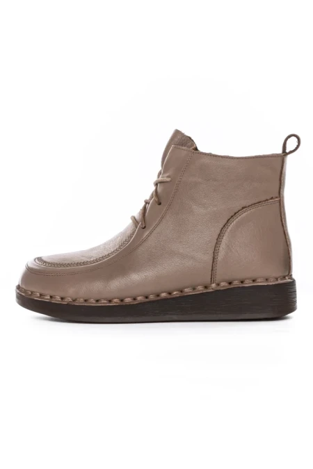 Ghete Dama din piele naturala 8750 APRICOT | ADVANCER