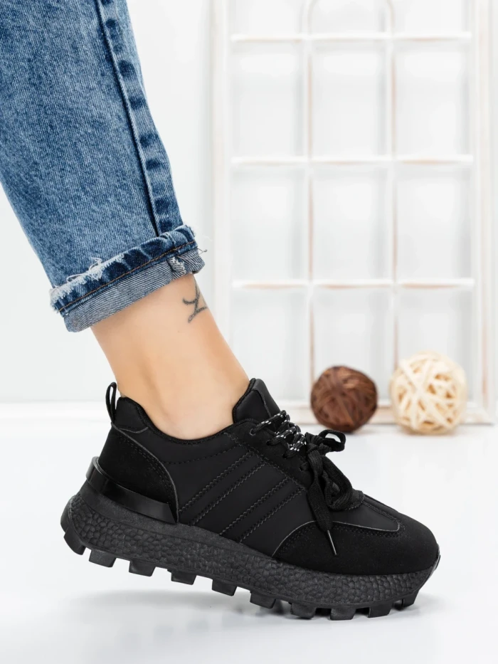 Sneakers Dama 5WL115 BLACK | MEI