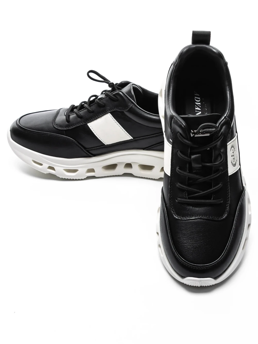 Pantofi Sport Barbati din piele naturala 5308 Negru | Advancer