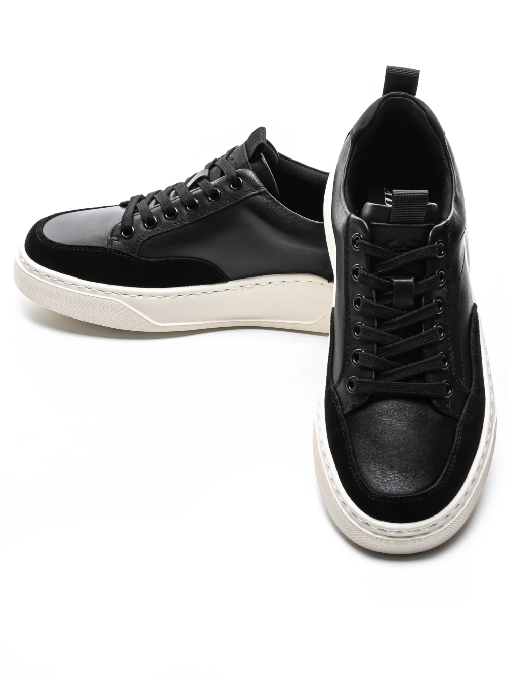 Pantofi Sport Barbati din piele naturala 5320 Negru | Advancer