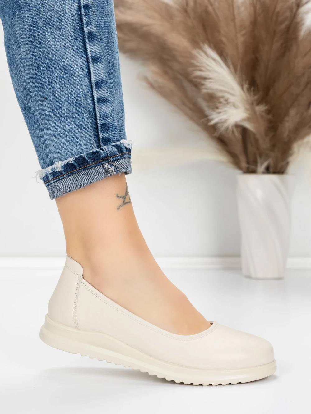 Balerini Dama 6651 Crem | Advancer