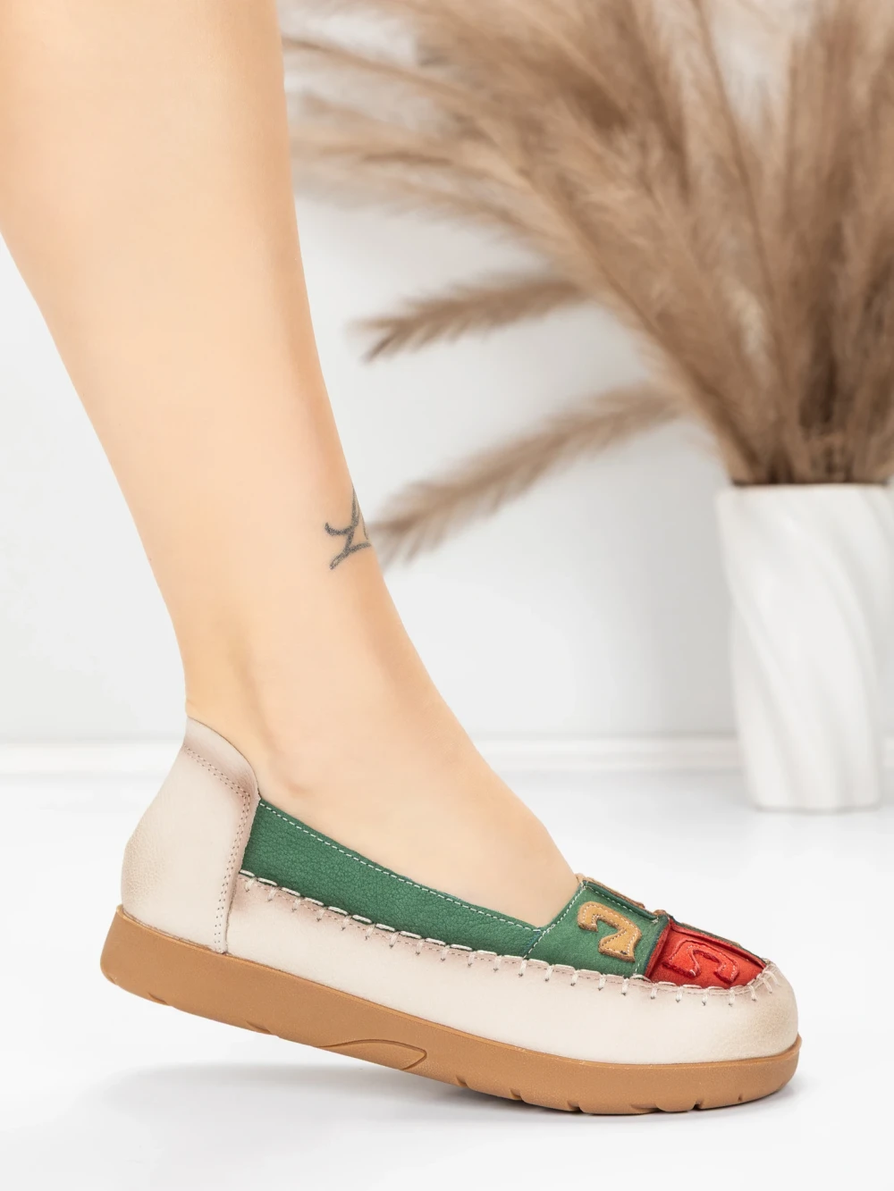 Balerini Dama KM5315 Verde | Advancer