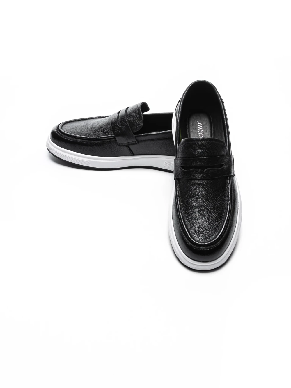 Meimall.ro Pantofi Casual Barbati din piele naturala 10135 Negru | Advancer