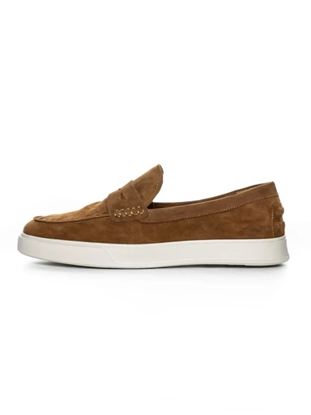 Mocasini Barbati din piele naturala 25859 BROWN | FRANCO GERARDO