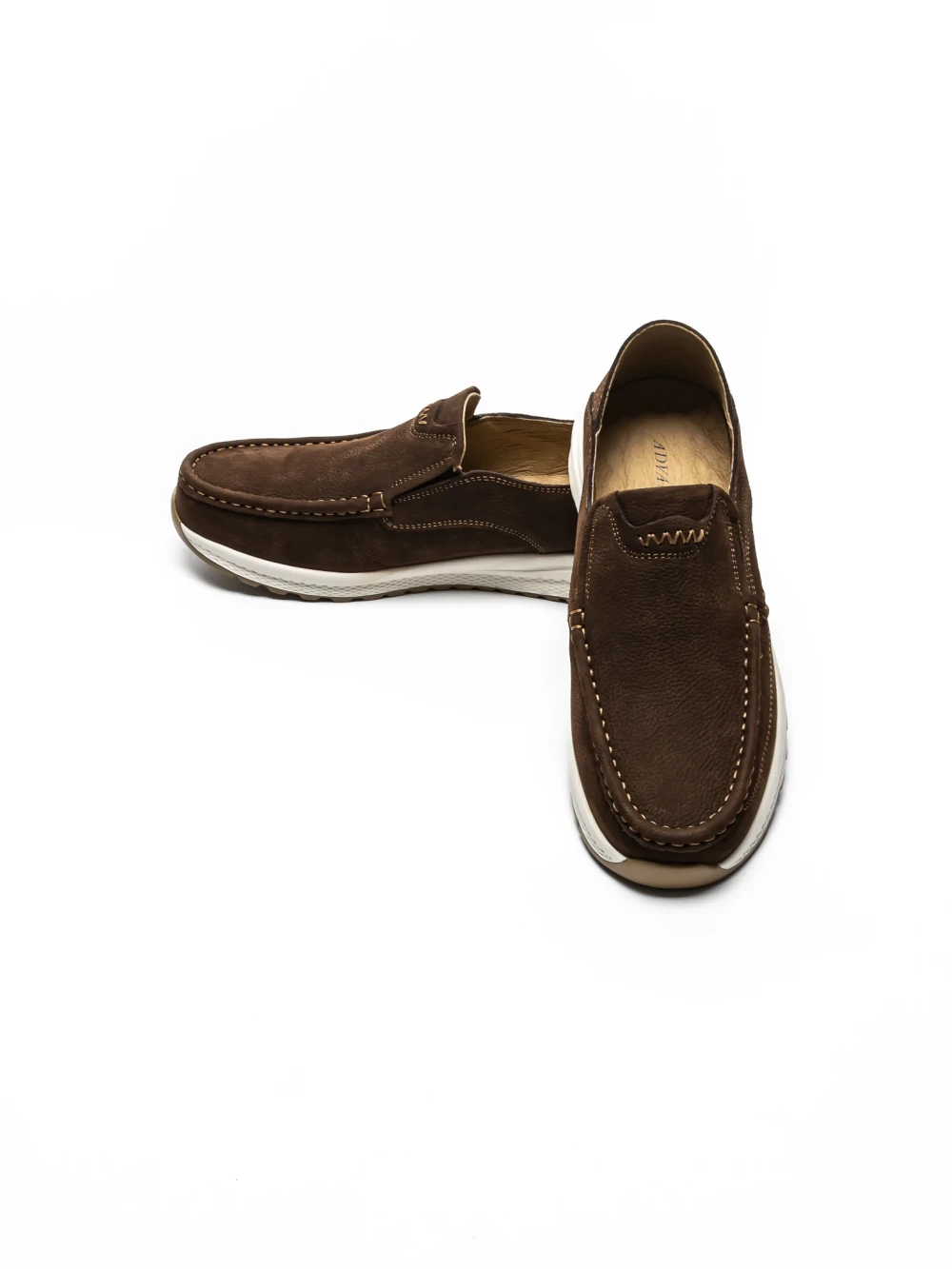 Mocasini Barbati din piele naturala 888 Cafea | Advancer