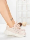Pantofi Sport Dama din piele naturala 2382-1 PINK | FRANCO GERARDO
