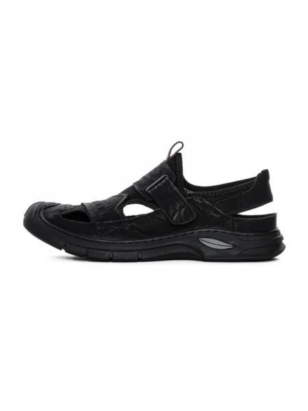 Sandale Barbati din piele naturala 2311 BLACK | MELS