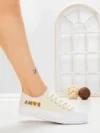 Tenisi Dama 309-9 BEIGE | ABLOOM