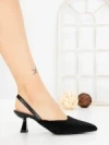Pantofi Stiletto 88106 BLACK | GOWIN