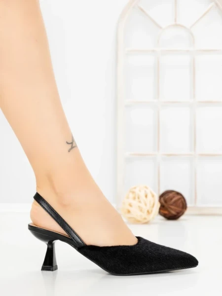 Pantofi Stiletto 88106 BLACK | GOWIN
