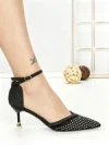 Pantofi Stiletto 588-162 BLACK | CHERIE